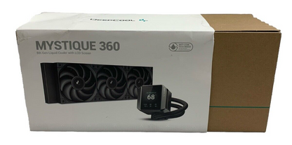 DeepCool Mystique 360 5th Generation Gray/Black Liquid Cooler With LCD Screen