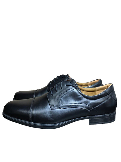 Florsheim Men's Medfield Cap Toe Oxford Black 15