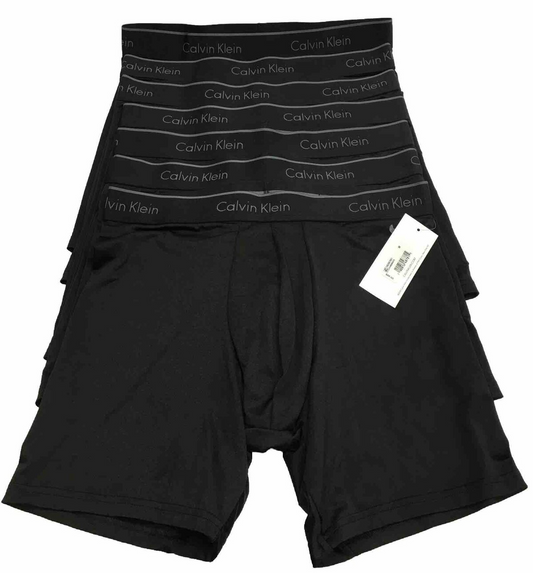 Calvin Klein Mens Micro Stretch Boxer Brief Short Underpants Medium Black 7-Pack