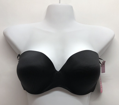 Maidenform 9417 Love The Lift Custom Lift Strapless Multiway T-shirt Bra Black