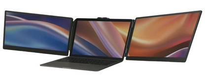 Kwumsy S2 Triple Laptop Screen Extender 14" Portable Laptop Screen Dual Monitor