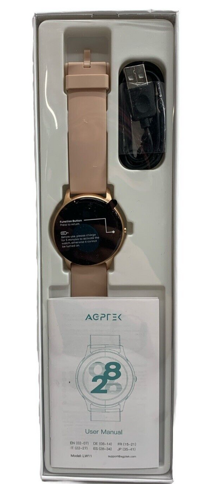 AGPTEK LW11 Smart Watch Activity Tracker Pedometer IP68 Waterproof Smartwatch