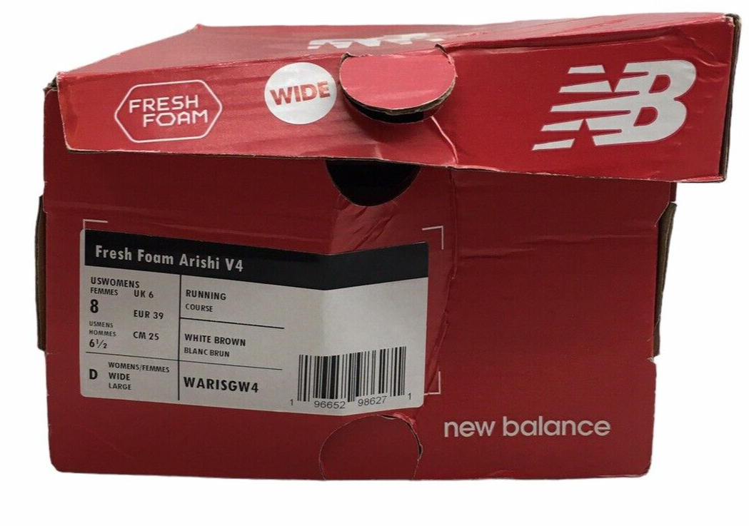 New Balance Womens Fresh Foam Arishi Warisgw4 V4 Wide Width Running Shoes Size 8