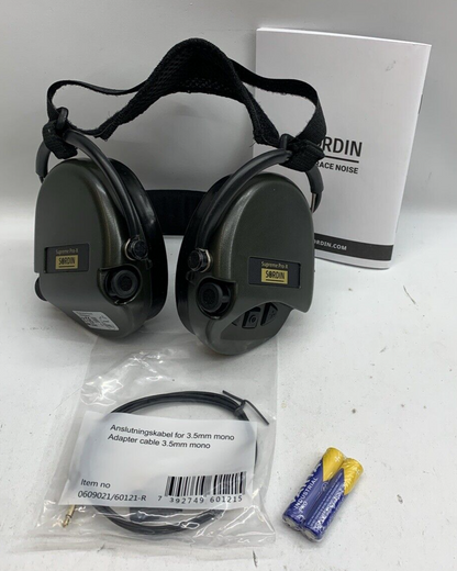 Sordin Supreme Pro-X Hearing Protection Headset - Fabric Headband for Hunting