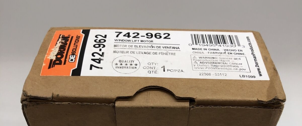 Dorman OE Solutions Power Window Lift Motor Front 742-962 fits 06-11 Honda Civic