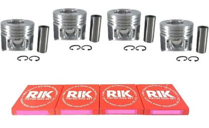 Piston + Ring Kit Set STD for ISUZU 4LE2  X 4 PCS 85 x 2 x 1.75 x 4mm - LOT OF 4