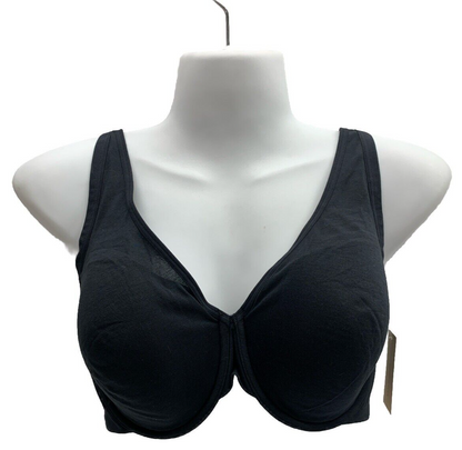 ThirdLove Organic Cloud Cotton Full Coverage Bra, High Support Size 38C Black