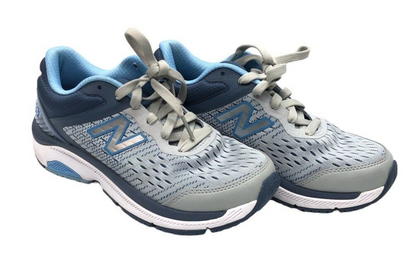 Women's New Balance Walking Shoe Mesh Synthetic Sneaker Atheletic Lace-up Size 6