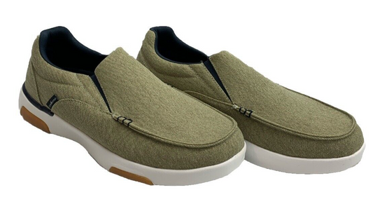 Ortho Comfort Men’s Casual Shoes Khaki Colored ZGBX02 Slip-on Loafers Size 12