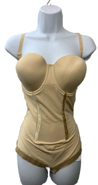 Maidenform Easy Up Firm Control Bodybriefer Strapless Shapewear Convertible 40C