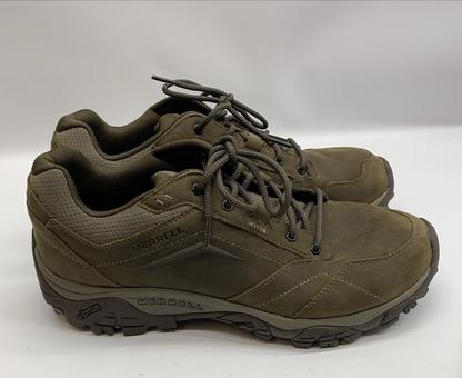 Merrell J91831 Men Moab Adventure Lace-up Work Shoes Boulder Size 12 Lightweight