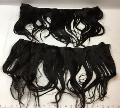 10A Brazilian Remy Virgin Straight Hair 4 Bundles 16" Virgin 20180928 Black