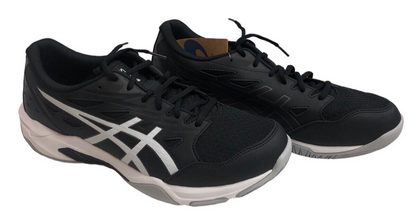 ASIC's Women's Gel-Rocket 11 Shoe Black/white Size 10.5 Lace-up Sneaker 1072A093