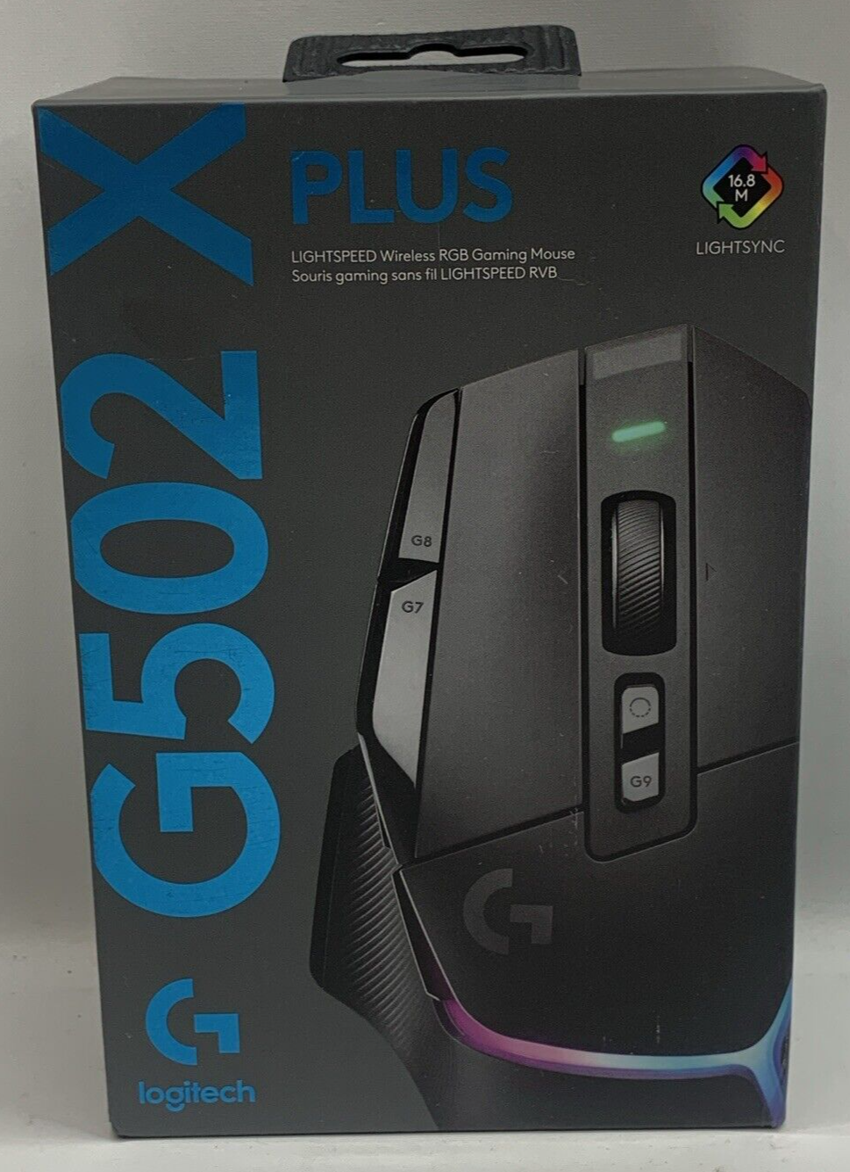 Logitech G502 X PLUS Wireless Lightspeed RGB Gaming Mouse Black Ultra-fast