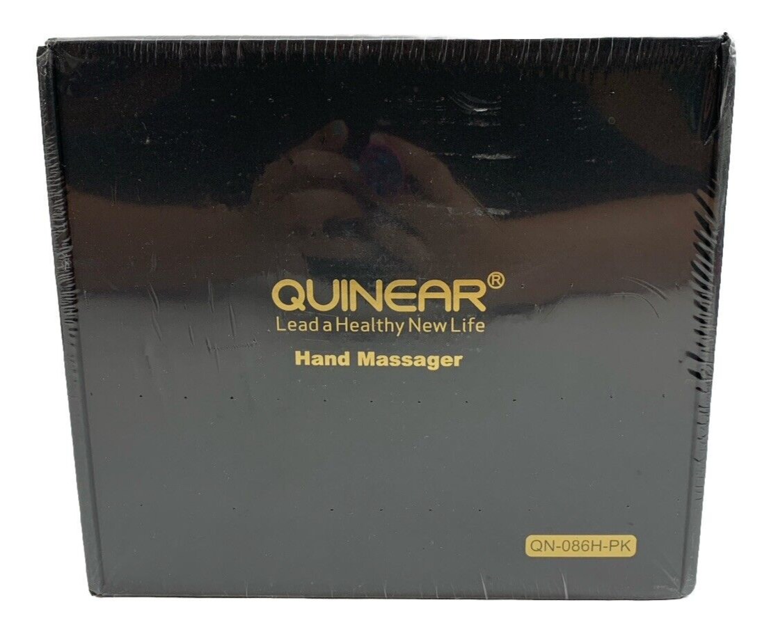 Quinear QN-086H-PK Black Pink Professional Cordless Hand Massager With Heat