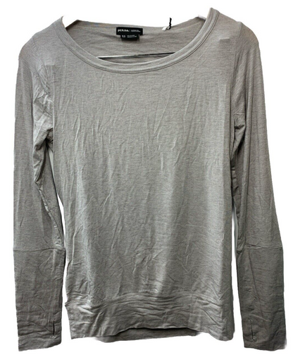 prAna Women's Foundation Peek a Boo Top size Small Heather Grey 1969761 Size XS