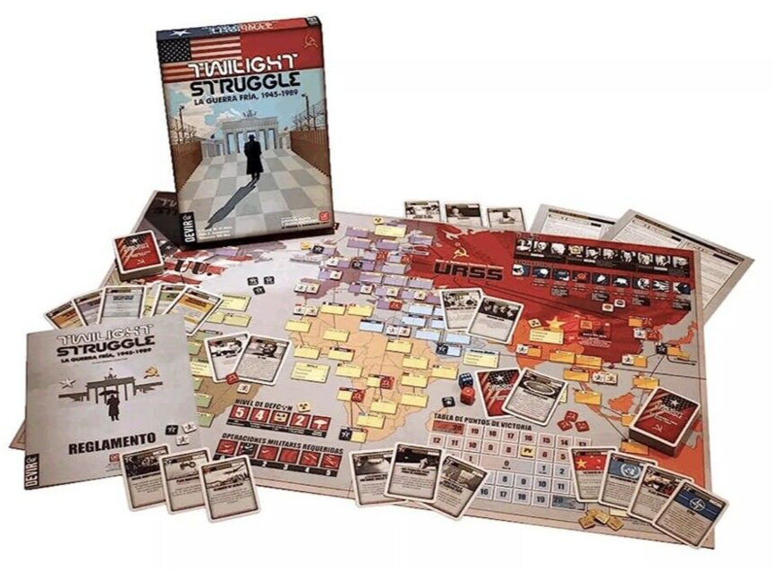 GMT Twilight Struggle Deluxe Edition The Cold War 1945-1989 War Strategy Game