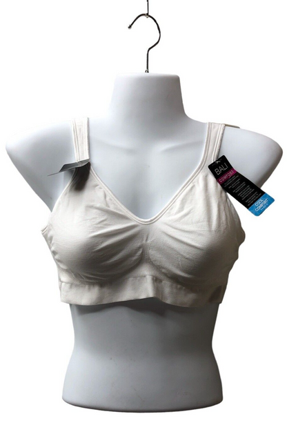 Bali Women's Comfort Flex Fit Wireless Bra White Size Medium Seamless Bralette