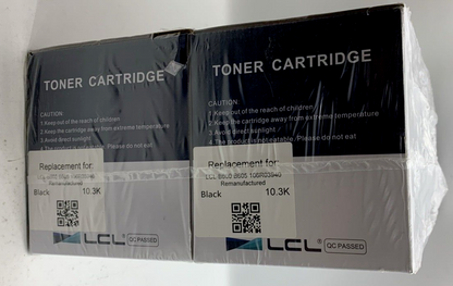 LCL LCL-B600 Toner Cartridge Replacement Black for B600 B605 106R03940 - 2 TONER