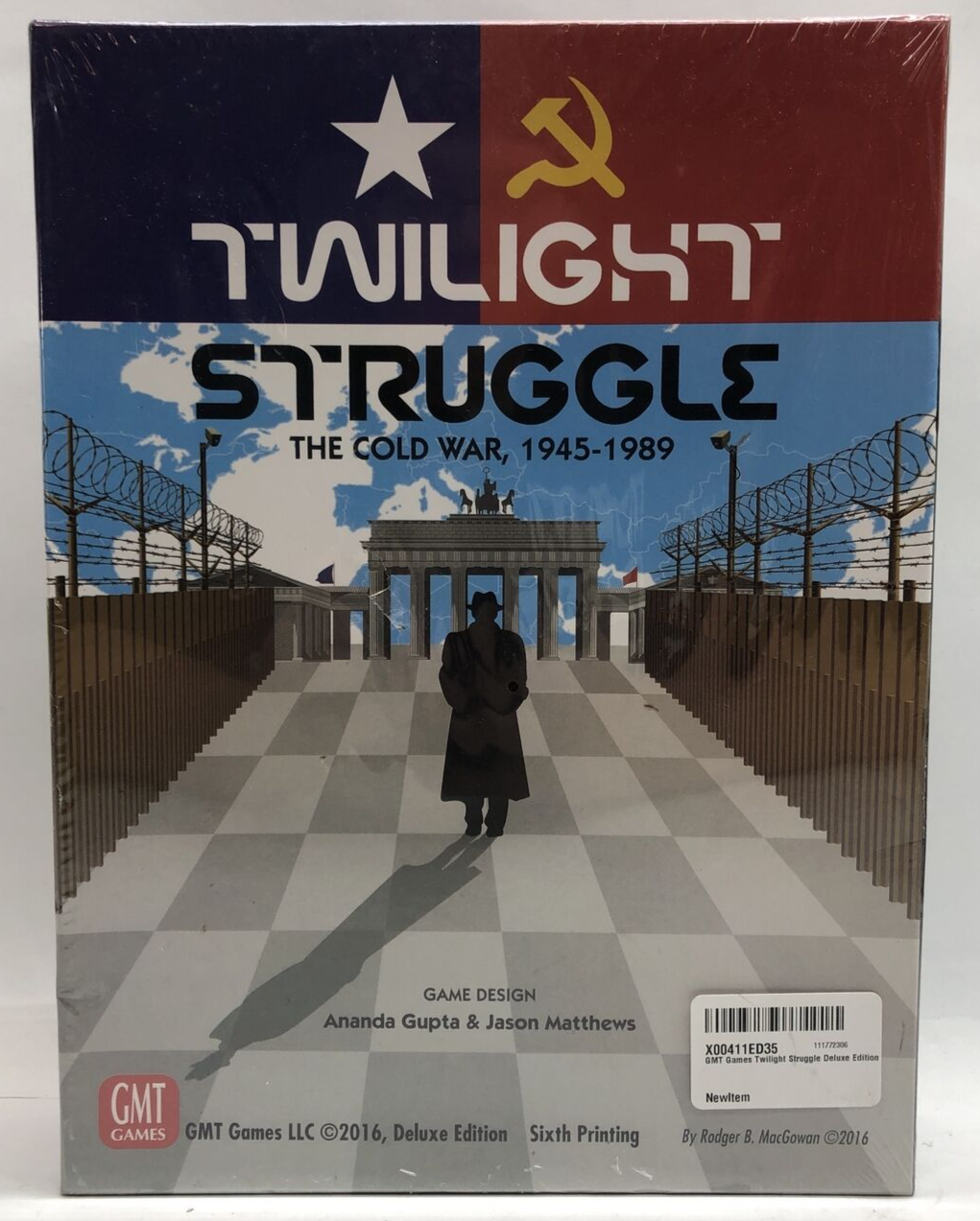 GMT Twilight Struggle Deluxe Edition The Cold War 1945-1989 War Strategy Game