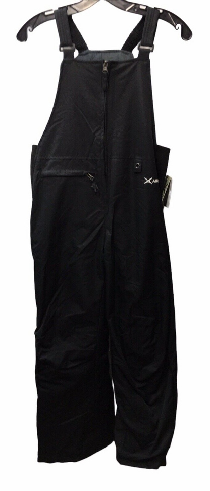 Arctix Kid Insulated Snow Bib Overalls Size S (8H) Black Lightweight with Pocket