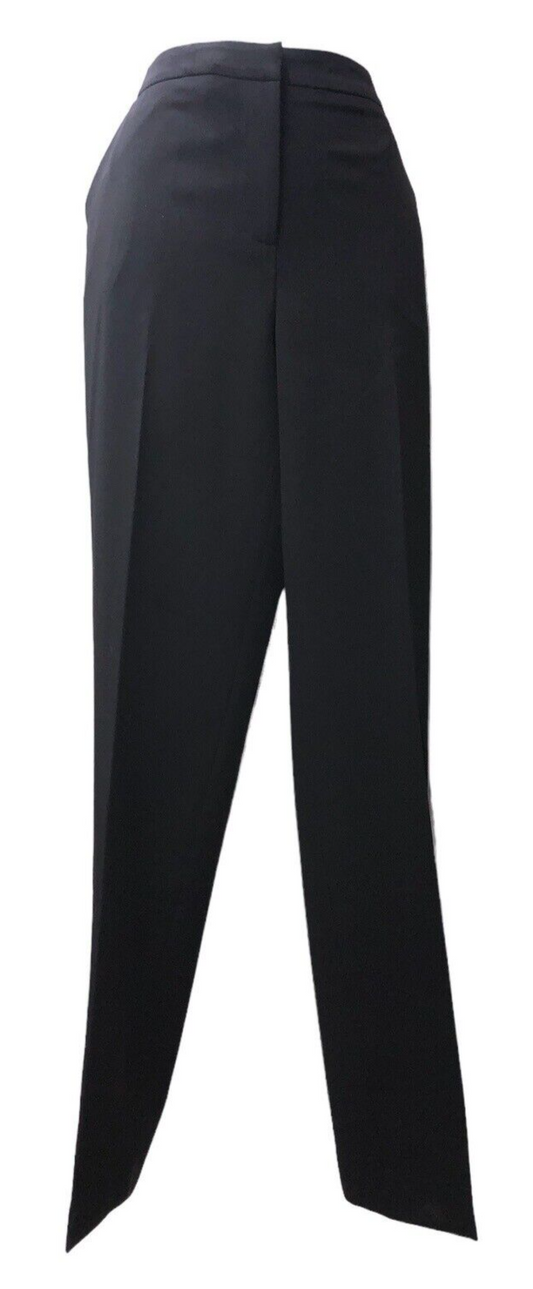 TOMMY HILFIGER Black Women's Professional Work Dress Long Pants Trousers Size 4