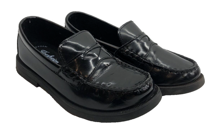 Boy's Florsheim, Croquet Penny Loafer JR Little Kid & Big Kid 16565-001 Black