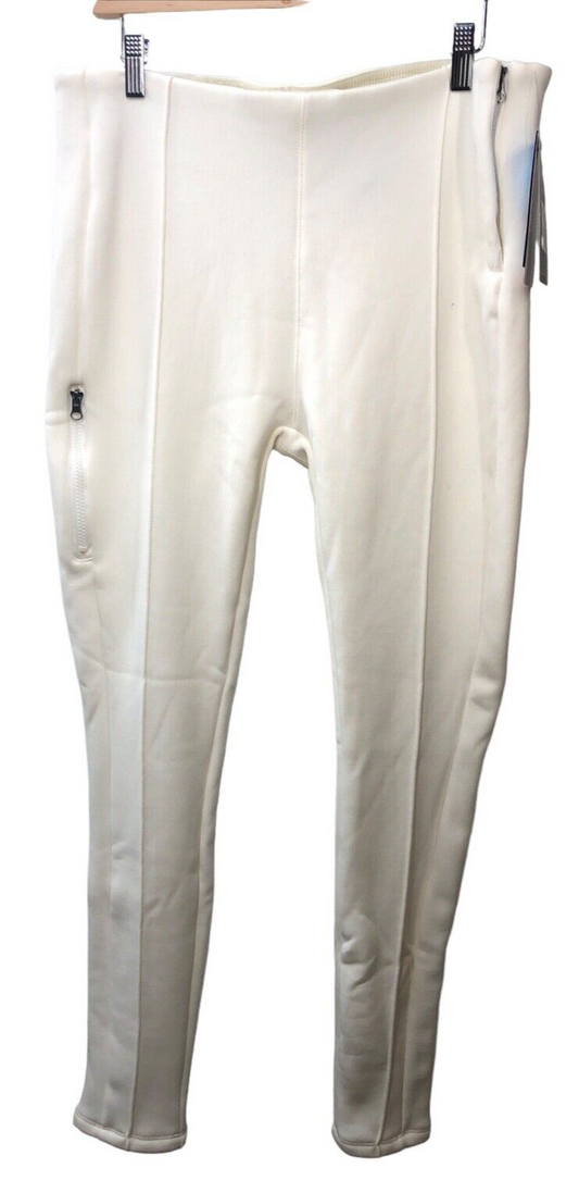 AQ Arctic Quest Ladies Skinny Leg Ski and Snow Long Pant Vanilla Size Long White