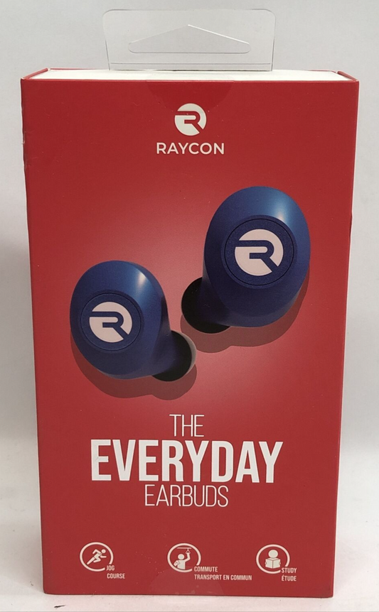 Raycon The Everyday Blue Wireless Bluetooth In Ear Earbuds With Charging Case