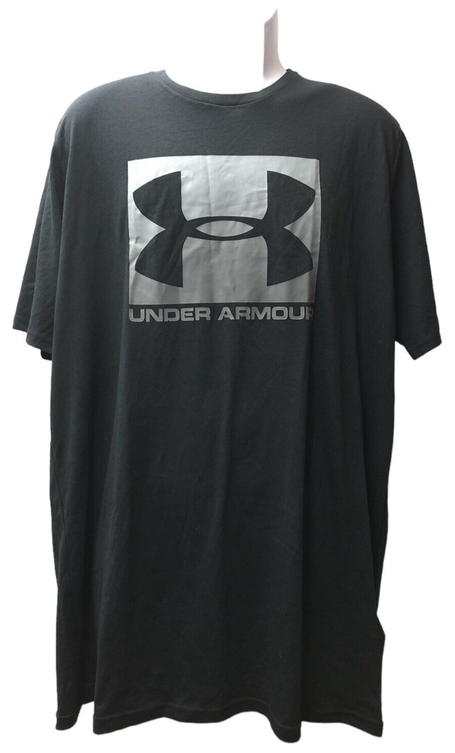 Under Armour Men's Boxed Sportstyle Short-sleeve Loose T-shirt Black Size XL