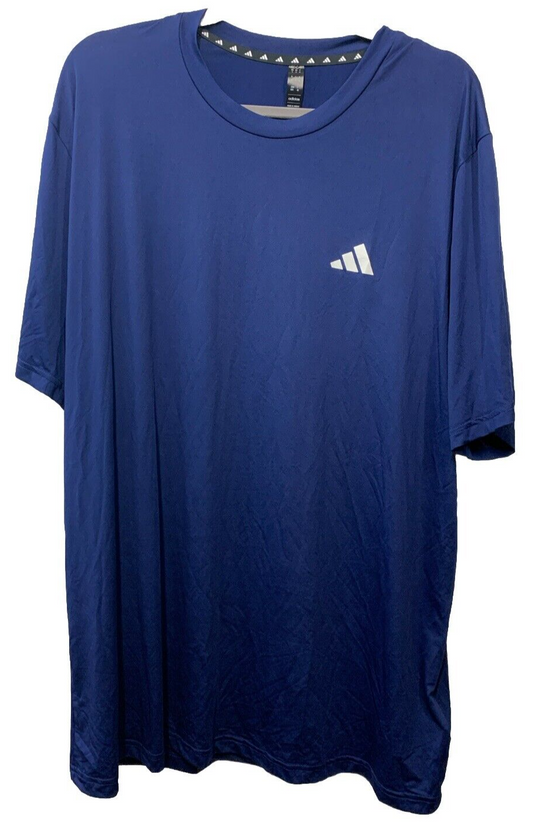 ADIDAS Performance Train Essentials Training T-Shirt Men's Blue XL Short Sleeve