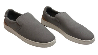 TOMS Mens Trvl Lite Slip on Sneaker Shoe Drizzle Grey Canvas Size 11.5US 44.5EU