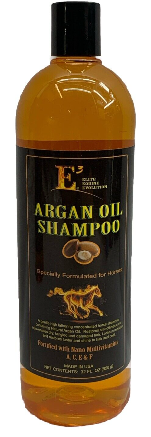 E3 Argan Oil Shampoo Moisturizing Pet Shampoo, Hair Shampoo Argan Oil 32 fl oz