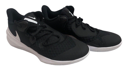 Nike Unisex Zoom Hyperspeed Volleyball Shoe M8/W9.5 Lace-up Sneaker Black/White