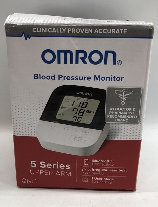 Omron5 Series Wide Range Arm Home Automatic Digital Blood Pressure Monitor