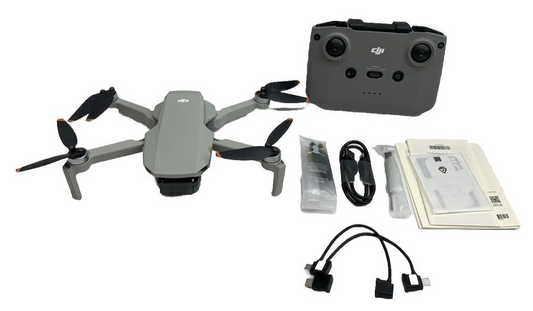 DJI Mini 2 SE Drone Ultra Light 249G with RC-N1 Remote Control-Gray Compact