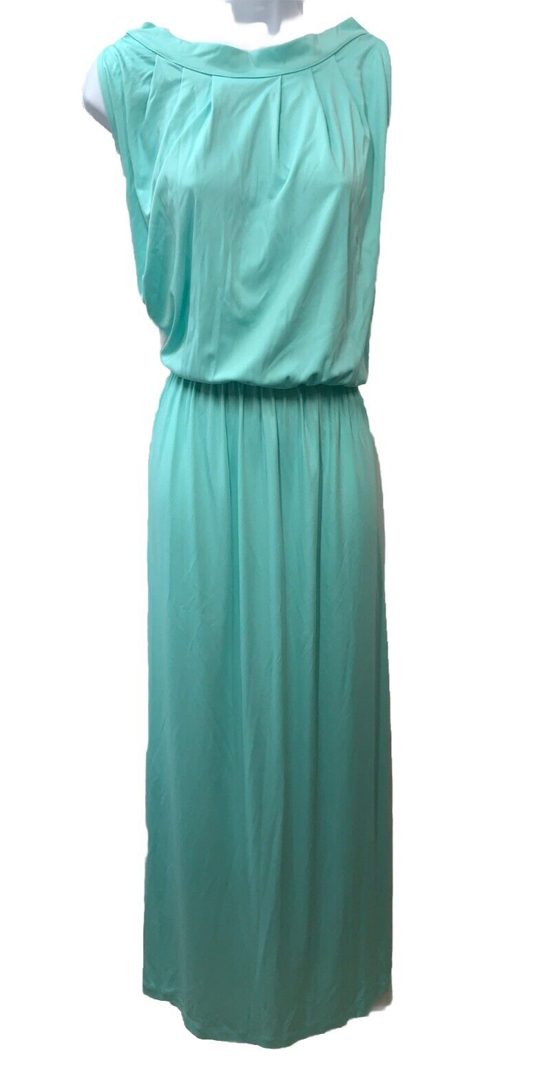 KOH KOH Sexy Sleeveless Summer Formal Gown Formal Dress Light Mint Green Sze 4XL