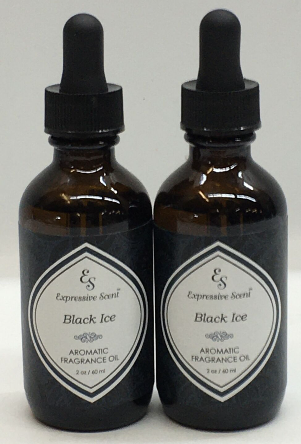 Expressive Sent Black Ice Aromatic Fragrances Oil 2 ounces Lot Of 2