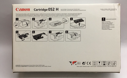 Canon 052H Black High Yield Toner Cartridge 2200C001 imageCLASS LBP210/MF420