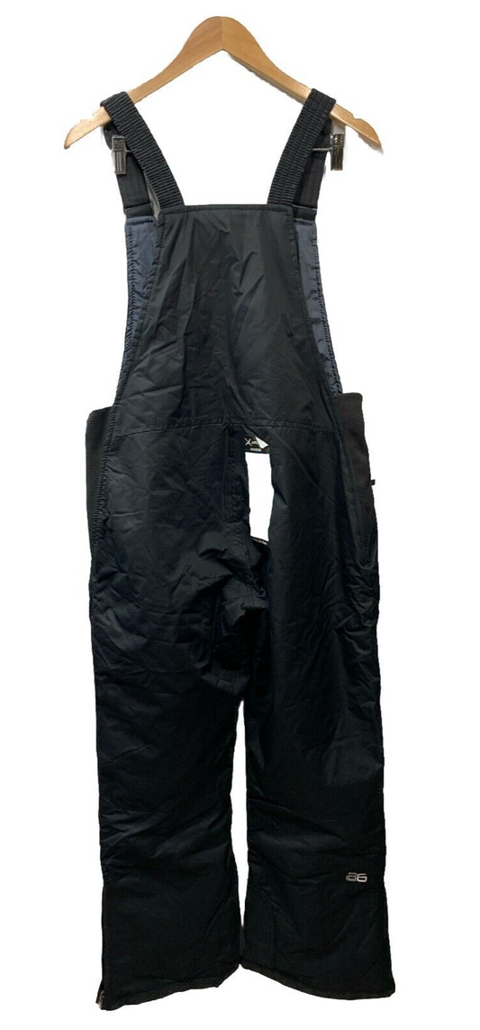 Arctix Womens Essential Insulated Snow Bib Overalls Water Resistant Size M Black