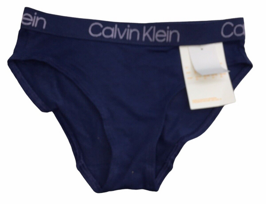 Calvin Klein Underwear Women's Seamless Bikini Bottom Panty Seamless Size M Blue