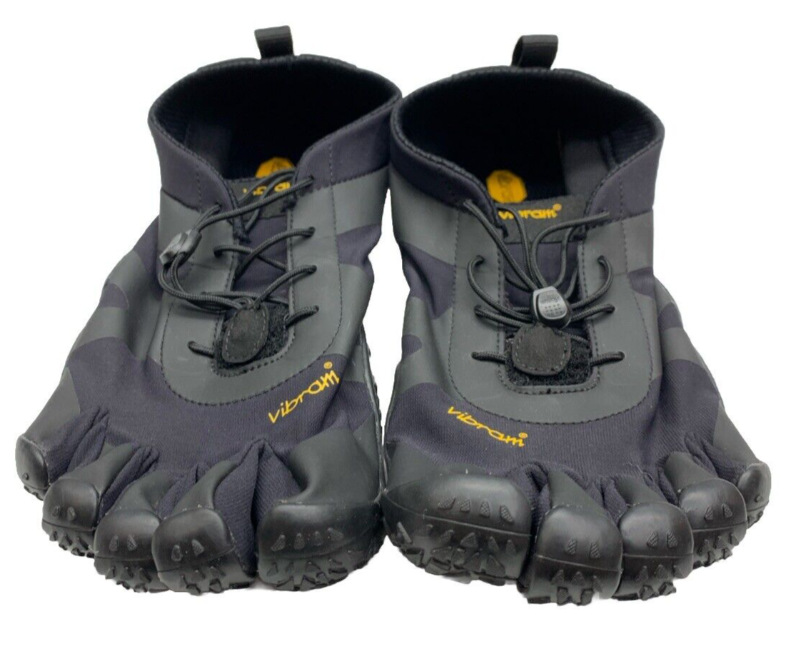 Men's Vibram Five Fingers V-Alpha Trail Shoe Size 12-12.5 Adjustable Bungee Lace