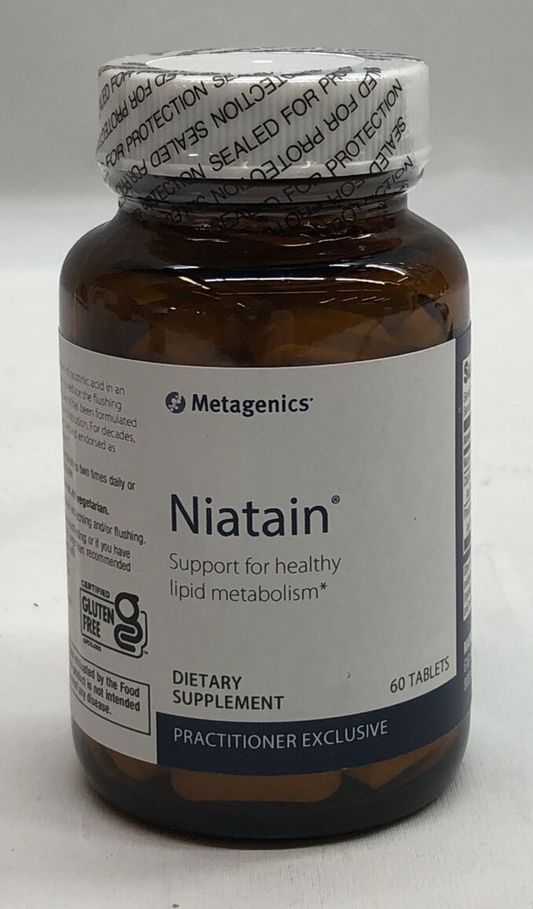 Metagenics Niatain Support Healthy Lipid Metabolism 60 Tabs Dietary Supplement