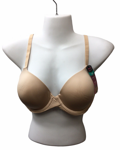 Maidenform Women's One Fab Fit Underwire Tshirt Bra Demi DM7543 Size 38B Nude