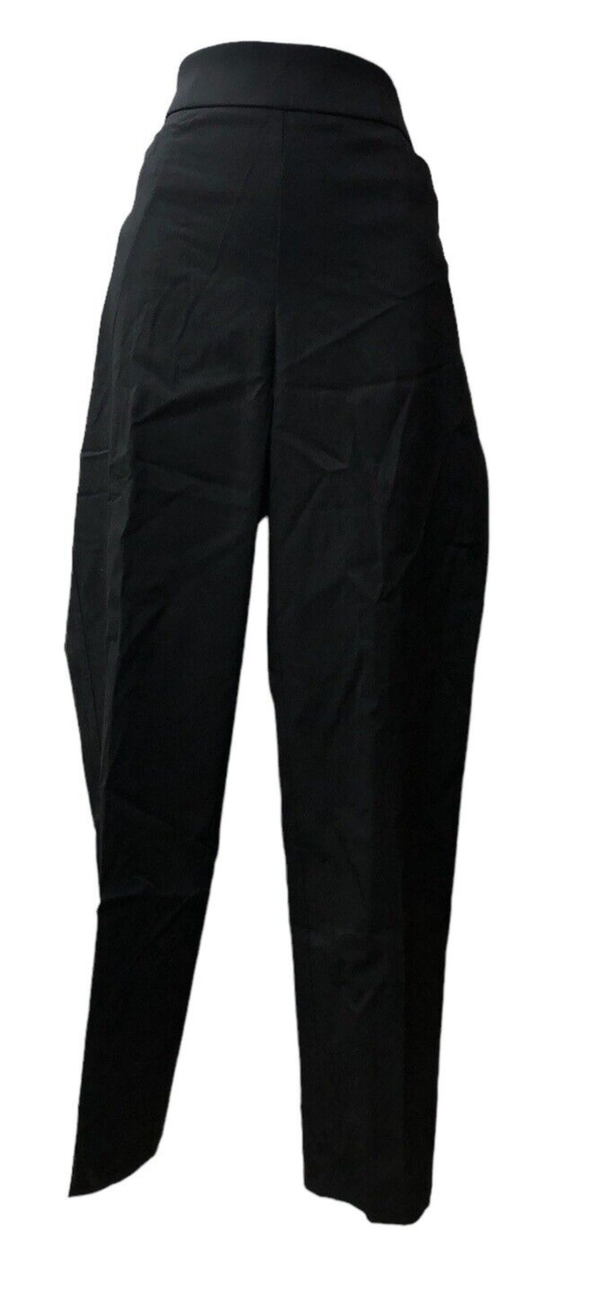 Briggs New York Women's Super Stretch Pull On Pants Black Size 16 Straight Leg